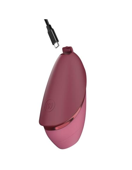Womanizer - next estimulador de clítoris por succión 14 niveles burdeos