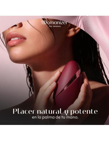 Womanizer - next estimulador de clítoris por succión 14 niveles burdeos