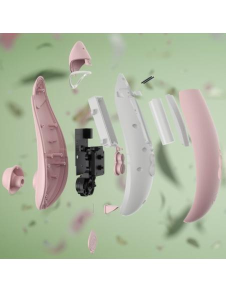 Womanizer - premium eco estimulador de clítoris por succión 12 niveles rosa