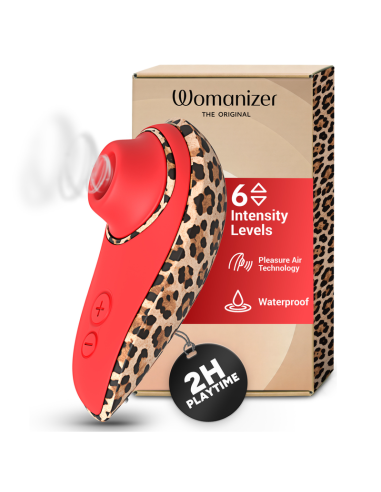 Womanizer - liberty 2 estimulador de clítoris por succión 8 niveles estampado de leopardo