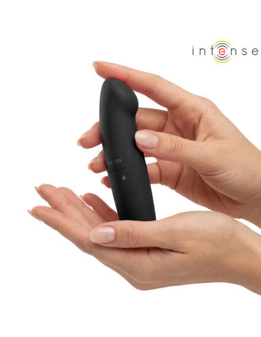 Intense - phil vibrador punto g negro 13 cm