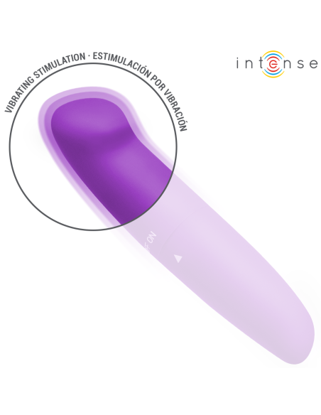 Intense - phil vibrador punto g lila 13 cm