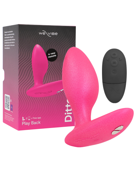 We-vibe - ditto+ plug anal vibrador rosa