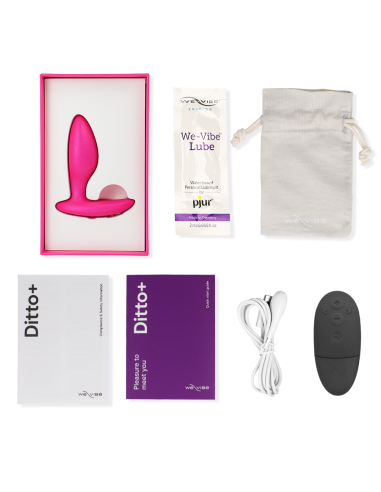 We-vibe - ditto+ plug anal vibrador rosa
