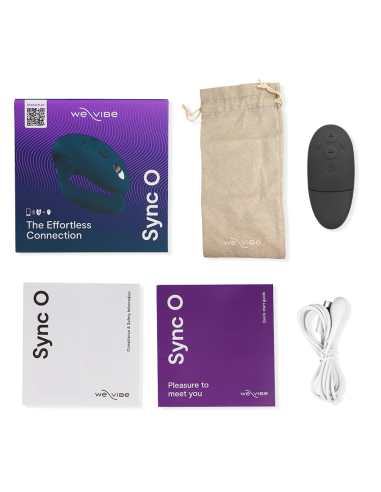 We-vibe - sync o vibrador flexible control remoto verde oscuro