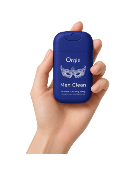 Orgie - men clean spray de higiene íntima masculina con aloe vera 30 ml