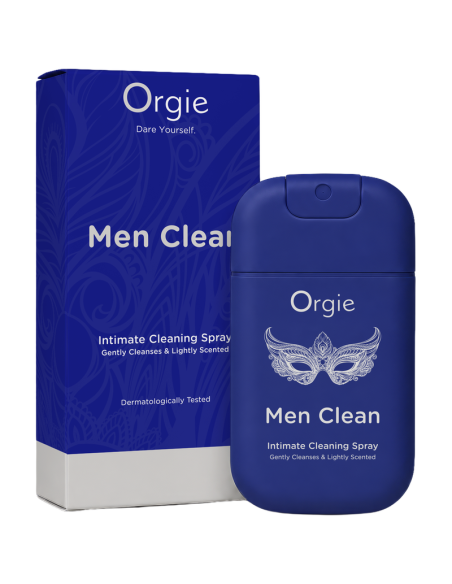 Orgie - men clean spray de higiene íntima masculina con aloe vera 30 ml