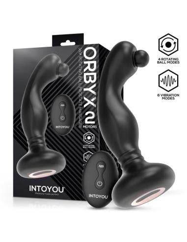 Orbyx Masajeador Prostático con Rotación, Vibración y Control Remoto