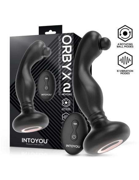 Orbyx Masajeador Prostático con Rotación, Vibración y Control Remoto