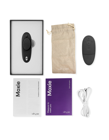 We-vibe - moxie + vibrador clítoris negro