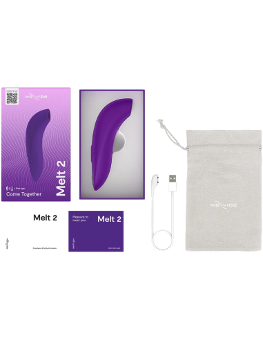 We-vibe - melt 2 estimulador clitoriano por ondas de aire púrpura