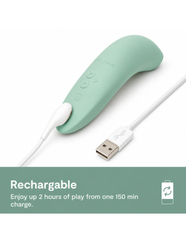 We-vibe - melt 2 estimulador clitoriano por ondas de aire verde salvia