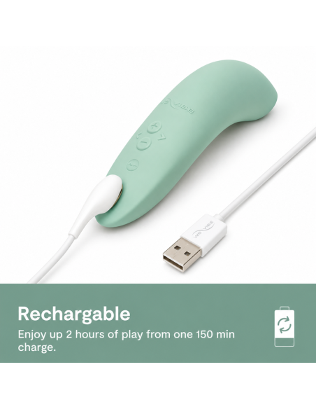 We-vibe - melt 2 estimulador clitoriano por ondas de aire verde salvia