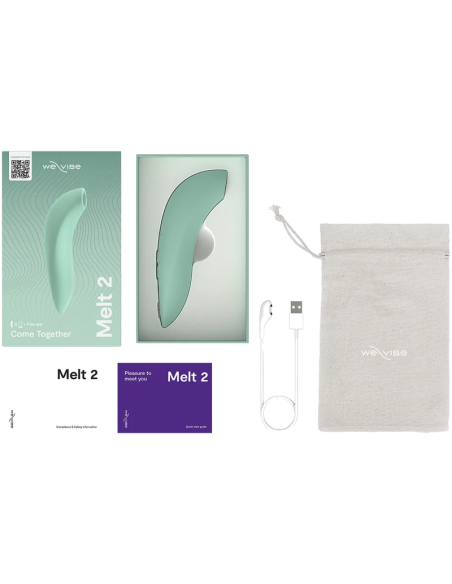 We-vibe - melt 2 estimulador clitoriano por ondas de aire verde salvia
