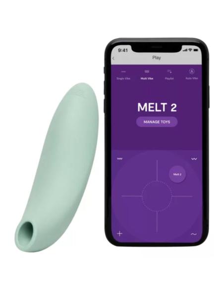 We-vibe - melt 2 estimulador clitoriano por ondas de aire verde salvia