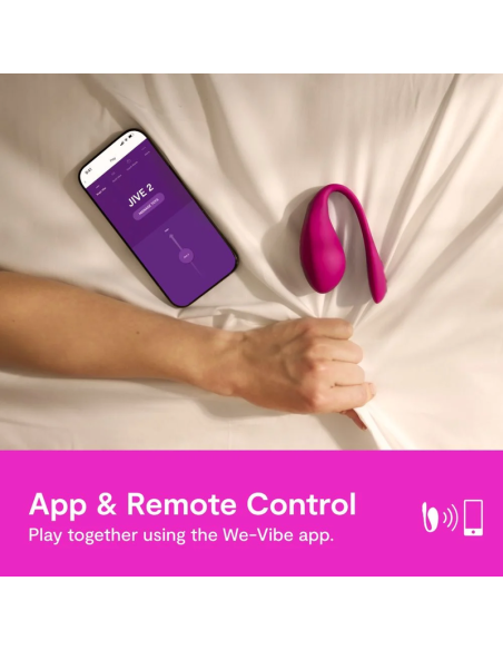 We-vibe - jive 2 vibrador huevo ponible rosa eléctrico