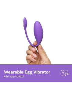 We-vibe - jive lite vibrador huevo ponible con control por aplicación púrpura 2