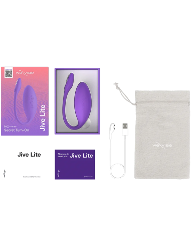 We-vibe - jive lite vibrador huevo ponible con control por aplicación púrpura