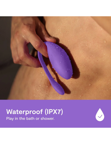 We-vibe - jive lite vibrador huevo ponible con control por aplicación púrpura