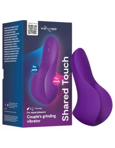 We-vibe - shared touch vibrador para parejas de doble cara púrpura