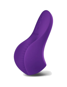 We-vibe - shared touch vibrador para parejas de doble cara púrpura 2