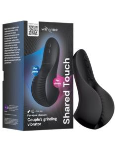 We-vibe - shared touch vibrador para parejas de doble cara negro