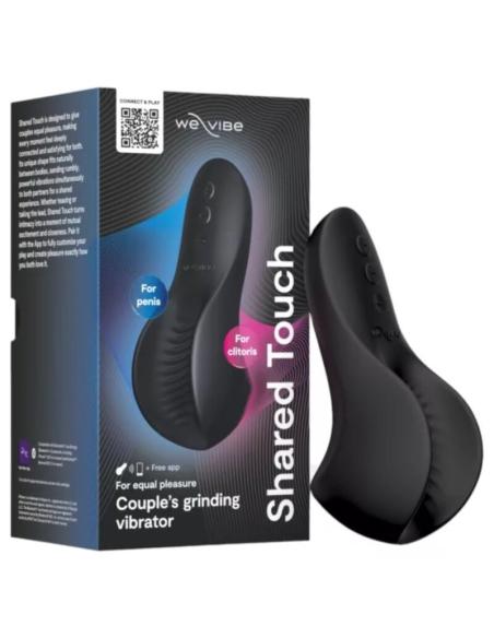 We-vibe - shared touch vibrador para parejas de doble cara negro