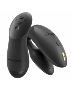 We-vibe - chorus pro vibrador premium para parejas negro satinado 2