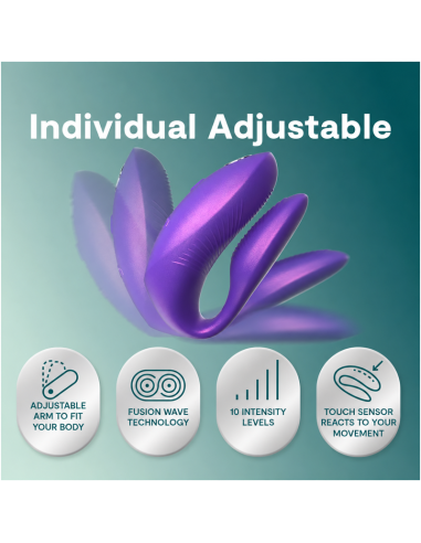 We-vibe - chorus pro vibrador premium para parejas púrpura cósmico