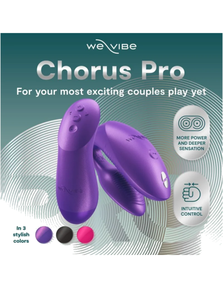 We-vibe - chorus pro vibrador premium para parejas púrpura cósmico