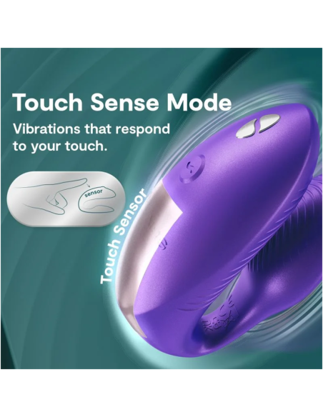 We-vibe - chorus pro vibrador premium para parejas púrpura cósmico