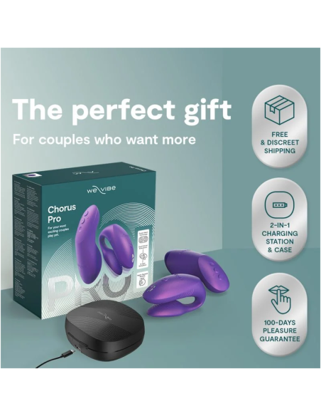 We-vibe - chorus pro vibrador premium para parejas púrpura cósmico