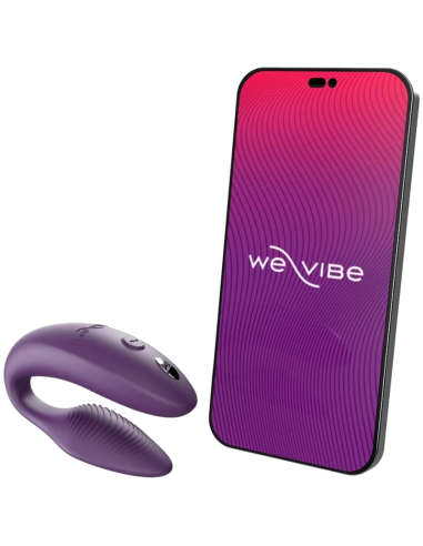 We-vibe - sync 2 vibrador ajustable para parejas púrpura