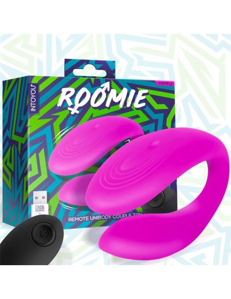Roomie Vibrador para Parejas Silicona Líquida Unibody Control Remoto USB