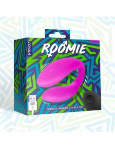 Roomie Vibrador para Parejas Silicona Líquida Unibody Control Remoto USB 2