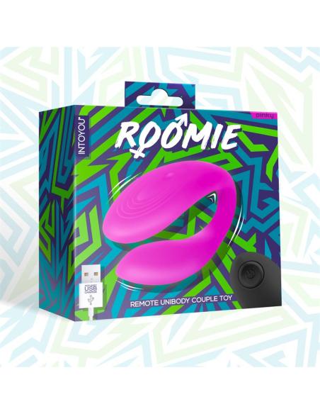 Roomie Vibrador para Parejas Silicona Líquida Unibody Control Remoto USB