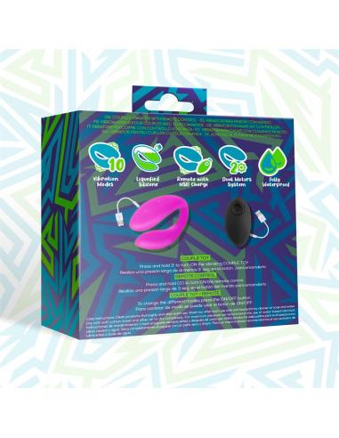 Roomie Vibrador para Parejas Silicona Líquida Unibody Control Remoto USB