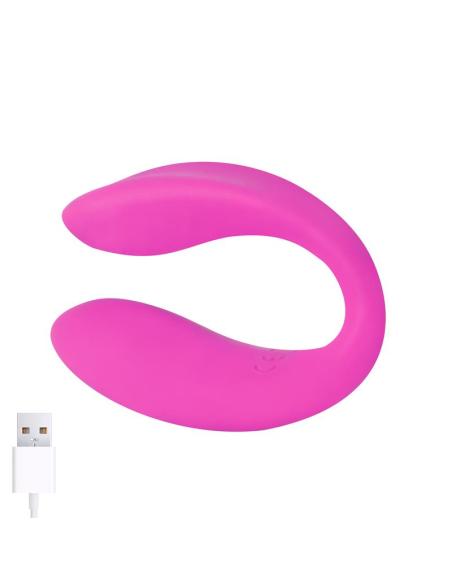 Roomie Vibrador para Parejas Silicona Líquida Unibody Control Remoto USB