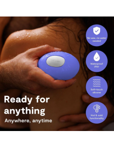We-vibe - temp vibrador con función de calor y frío azul lavanda 2