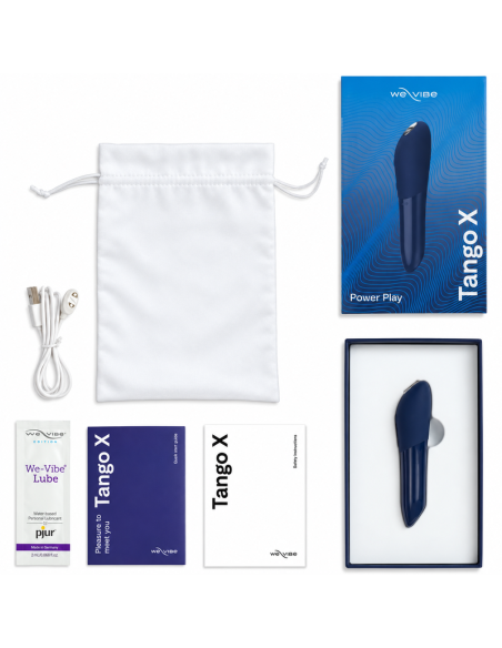 We-vibe - tango x vibrador bala recargable azul medianoche