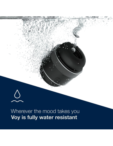 Arcwave - voy masturbador masculino con 8 ajustes de presión negro (lubricante 10 ml incluido)