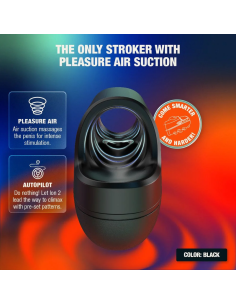 Arcwave - ion 2 masturbador masculino con estimulación por ondas de aire negro 2