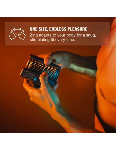 Arcwave - zing masturbador masculino vibrador con doble motor negro