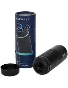 Arcwave - pow masturbador manual con control de succión negro 2