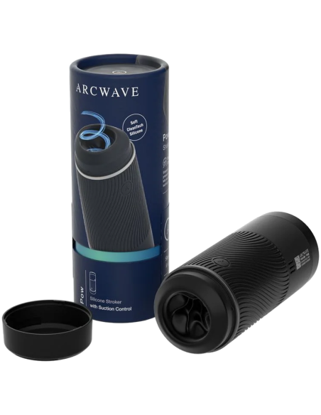 Arcwave - pow masturbador manual con control de succión negro