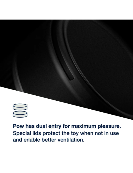 Arcwave - pow masturbador manual con control de succión negro