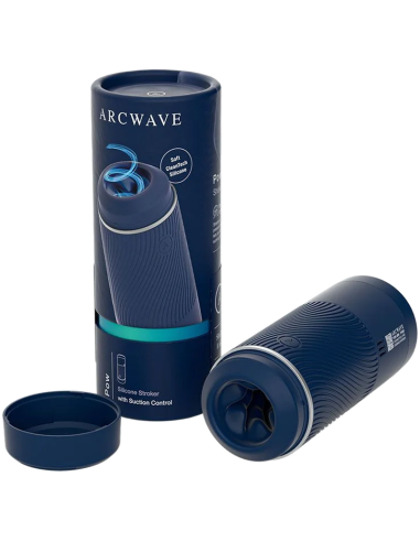Arcwave - pow masturbador manual con control de succión azul