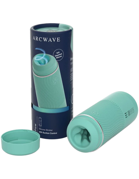 Arcwave - pow masturbador manual con control de succión color menta