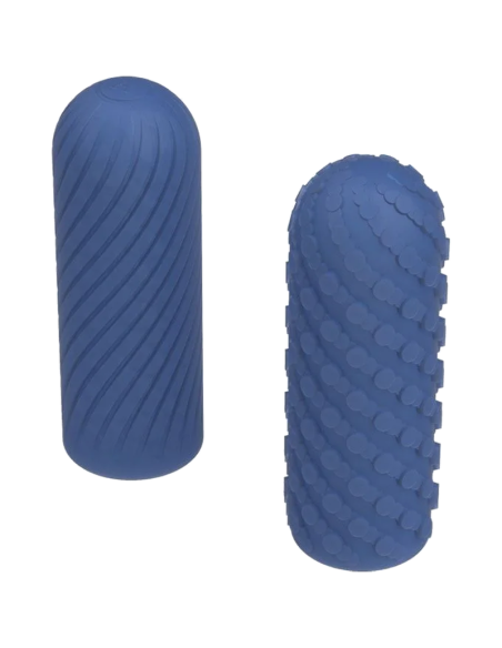 Arcwave - ghost masturbador reversible de silicona azul