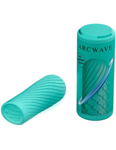 Arcwave - ghost masturbador reversible de silicona color menta 2